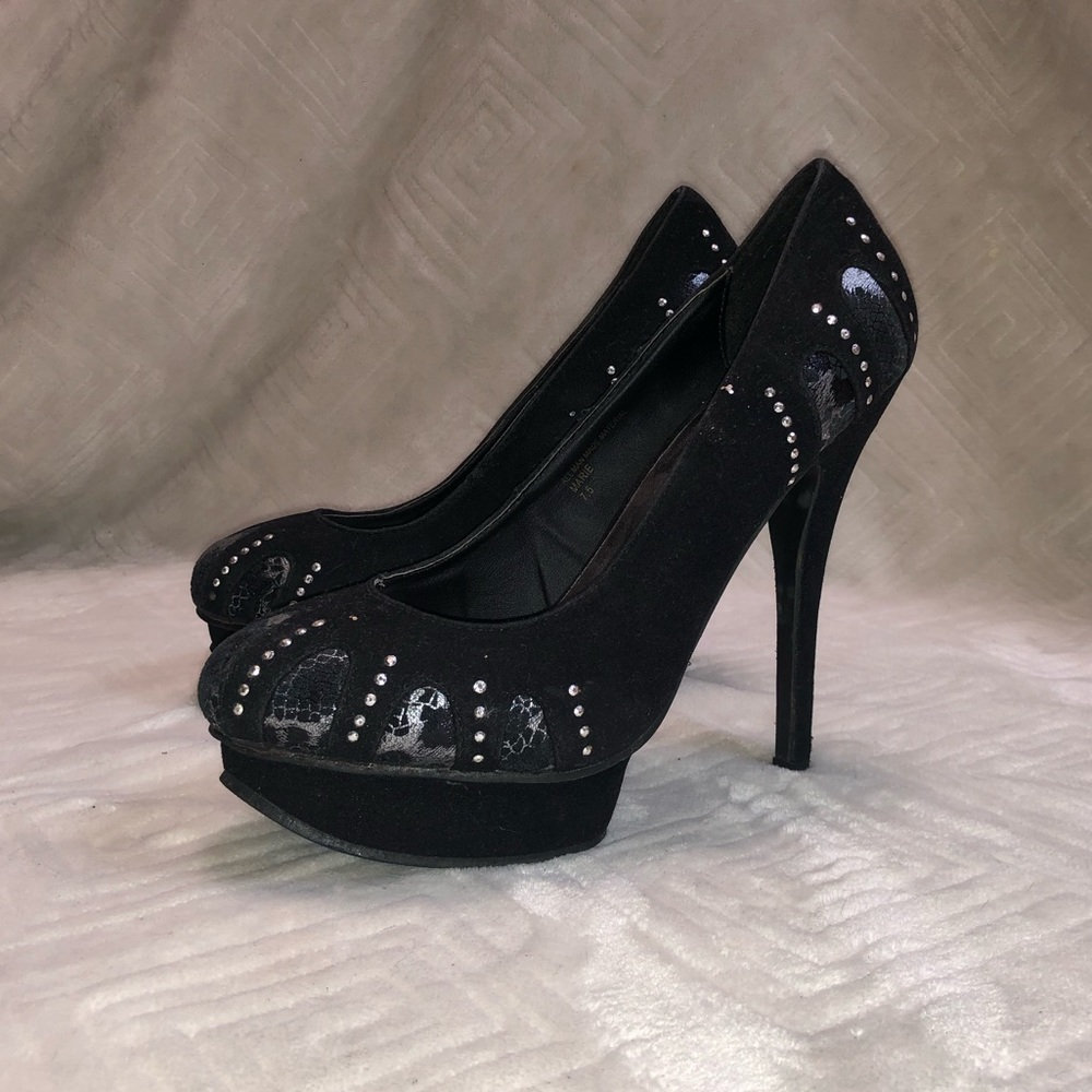 COPY - Black Suede Heels